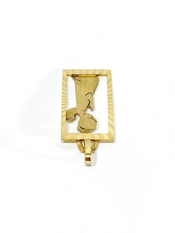 Médaille en or champagne