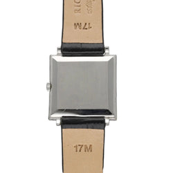 Montre UNIVERSAL en acier et cuir