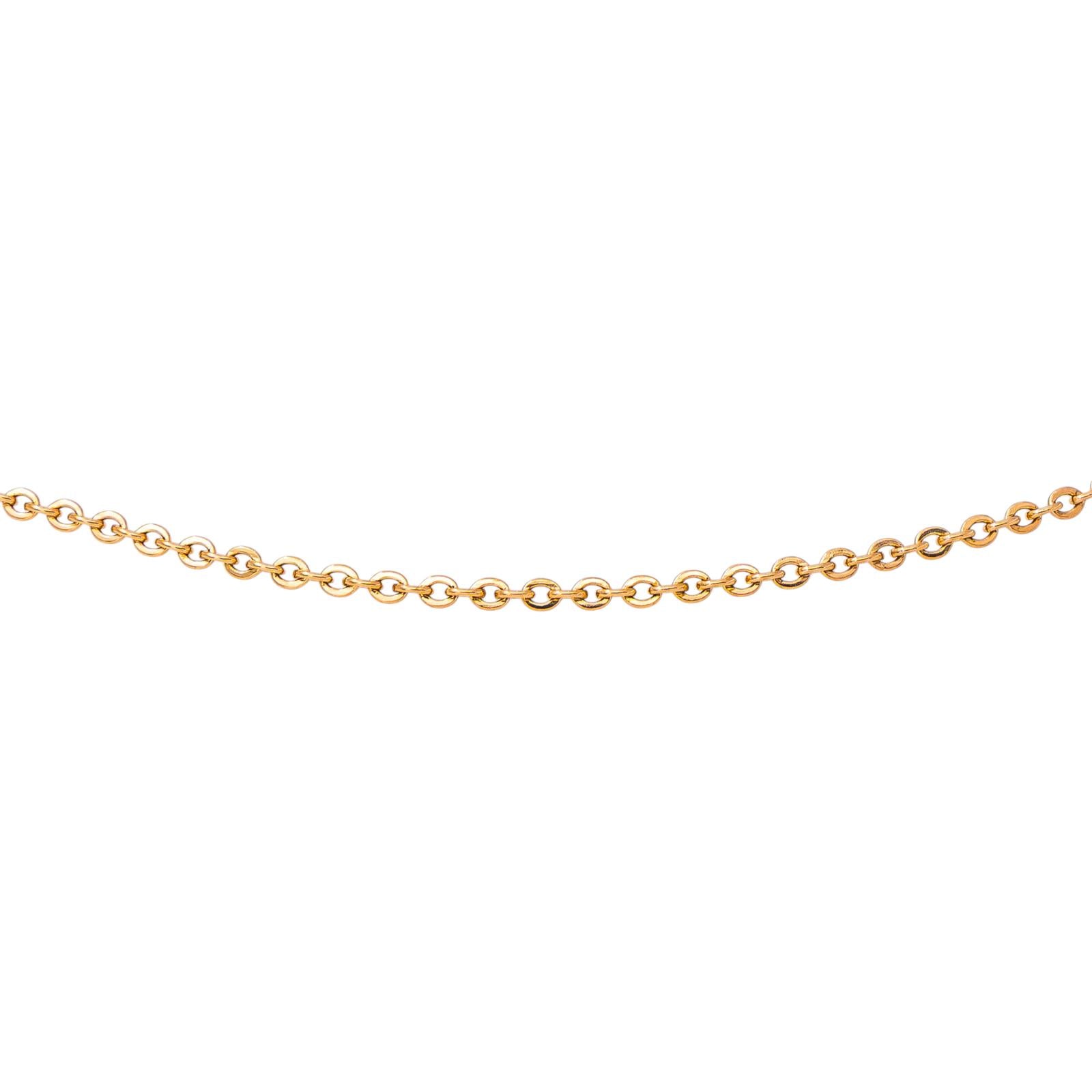 Collier Maille jaseron Or rose