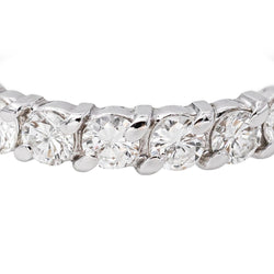 Bague Alliance américaine Or blanc Diamant