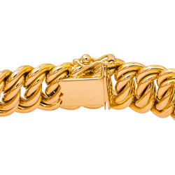 Bracelet Maille américaine Or jaune