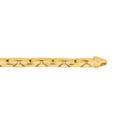 Collier Maille haricot Or jaune