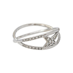 Mauboussin Bague  A la croisée des étoiles  Or blanc Diamant