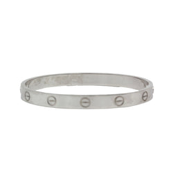 Bracelet Jonc CARTIER "Love" en or blanc