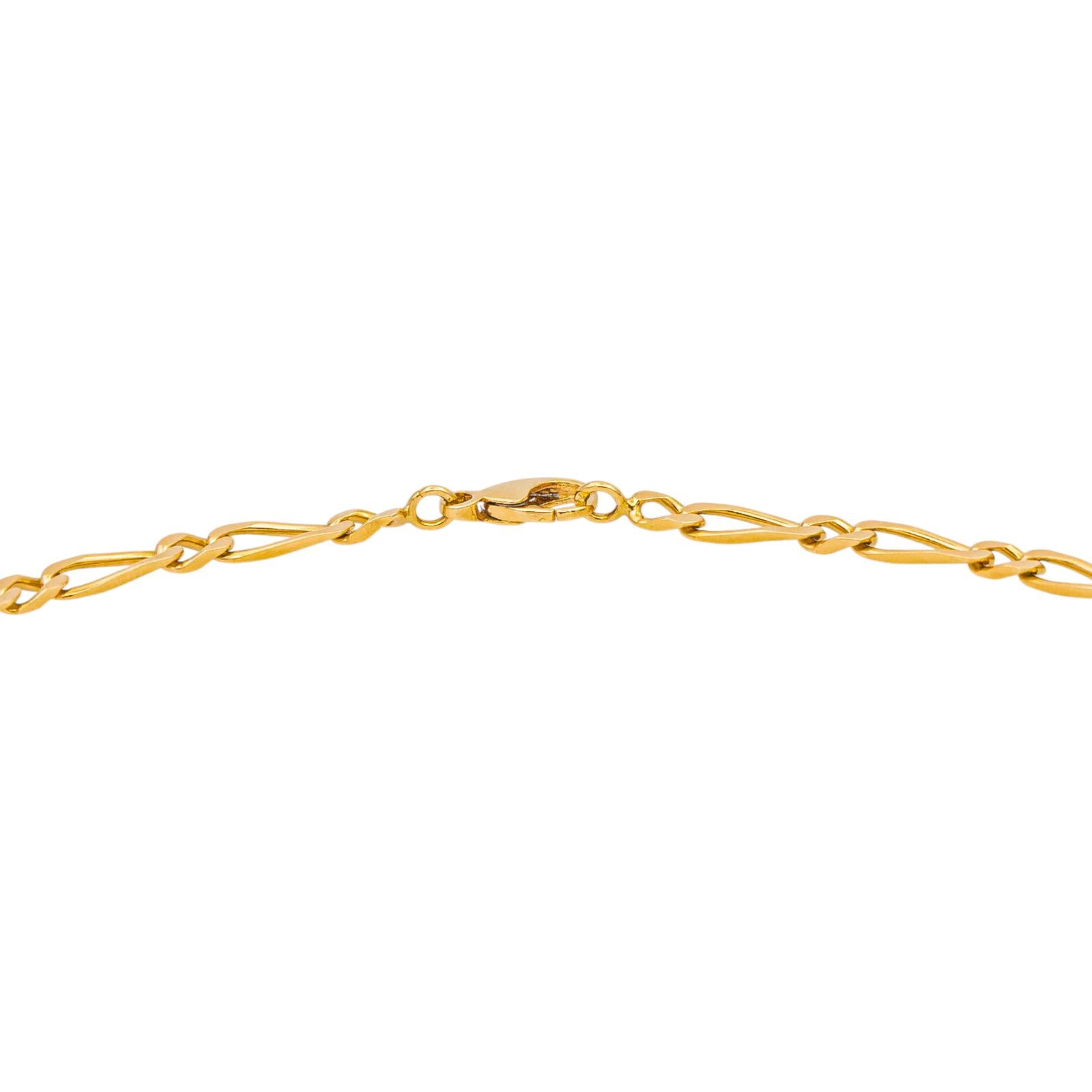 Collier Maille figaro Or Jaune