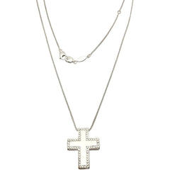 Collier Pendentif SALVINI en or blanc et diamants