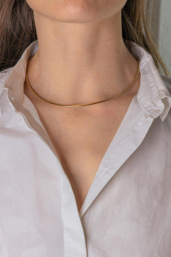 Collier Maille omega Or jaune