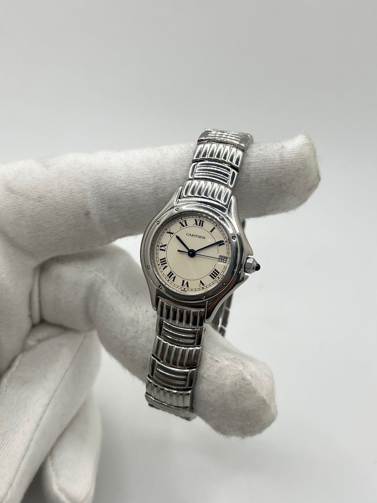 Montre CARTIER "Cougar" en acier