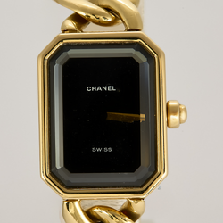 Montre CHANEL Première Chaîne Gourmette en or jaune
