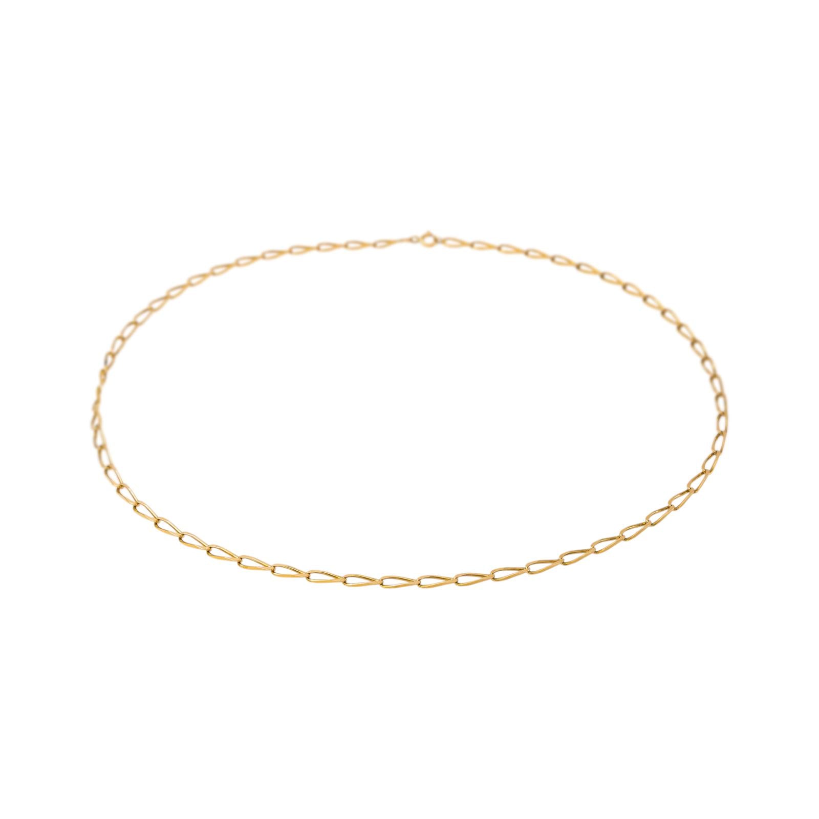 Collier Chaîne en or jaune