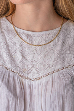 Collier Maille Forçat Or jaune