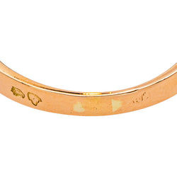 Bague Solitaire Or rose Diamant