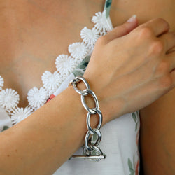 Bracelet Maille en argent