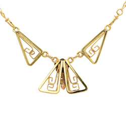 Collier Art Déco en or jaune