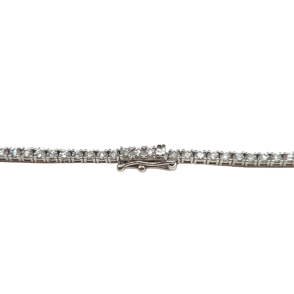 Collier Rivière en or blanc et diamants