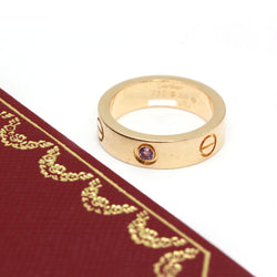 Bague Alliance CARTIER "Love" en or rose et saphir