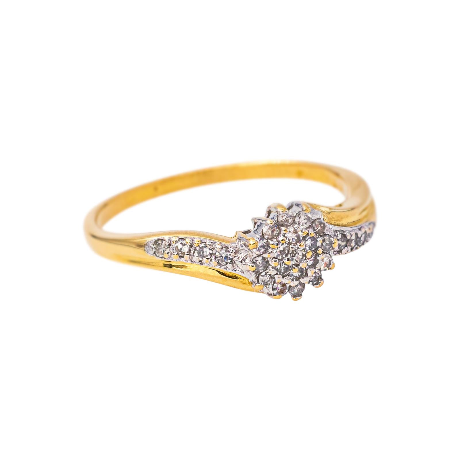 Bague Or jaune Diamant