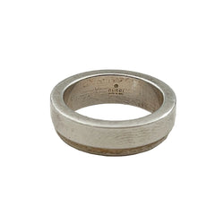 Bague Jonc GUCCI en argent