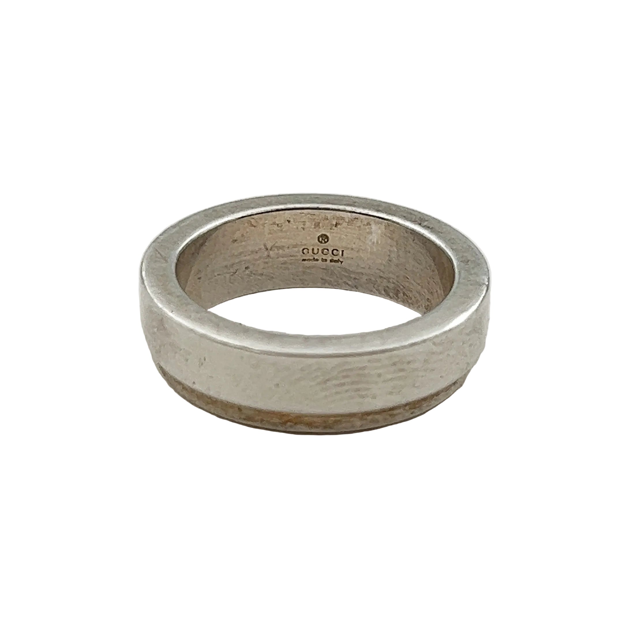 Bague Jonc GUCCI en argent