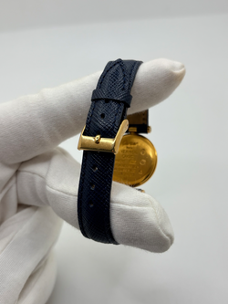 Montre CARTIER "Must Vendôme" PM en vermeil et cuir
