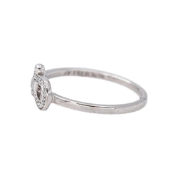 Fred Bague Force 10 Or blanc Diamant