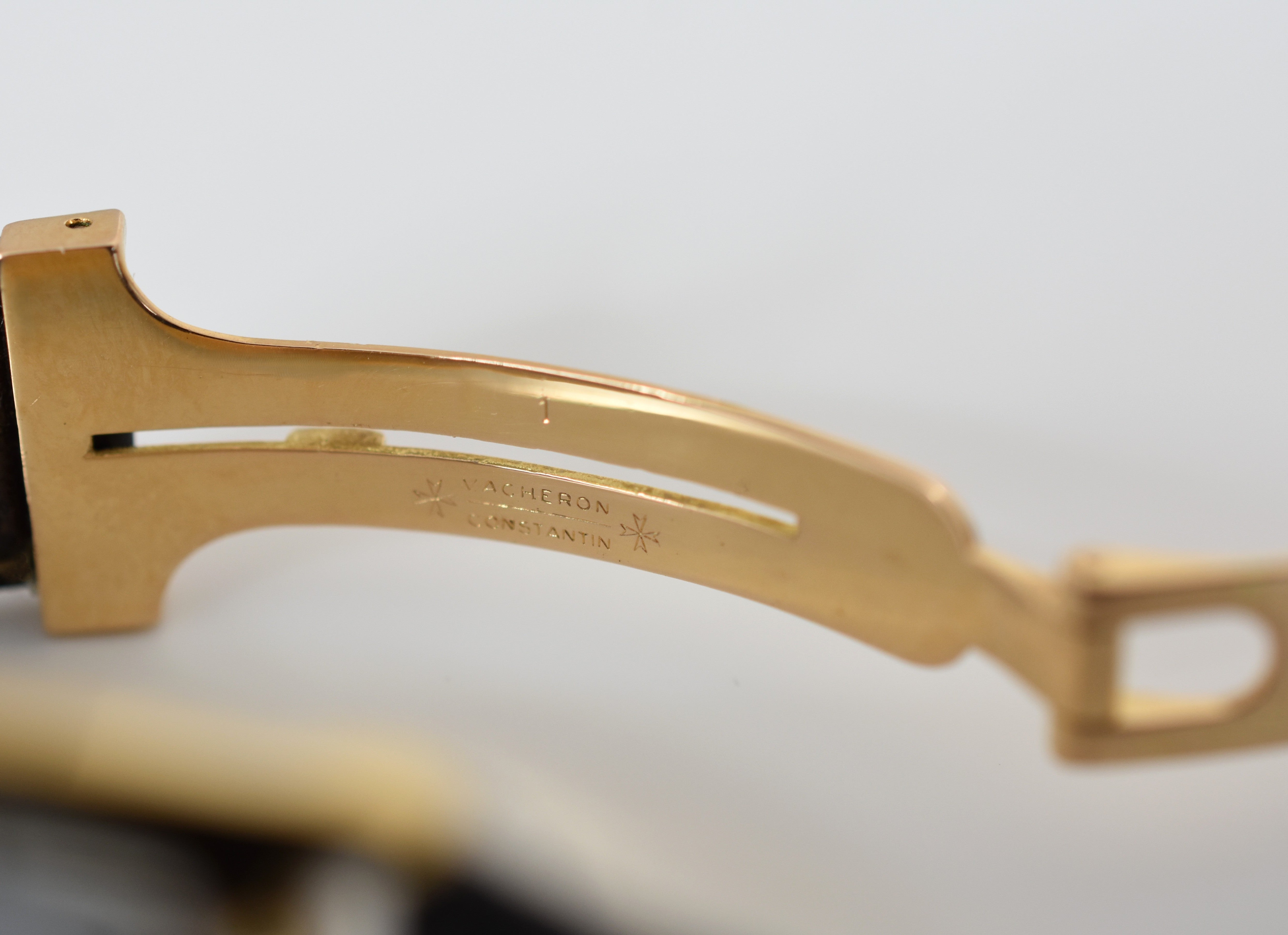 Van Cleef& Arpels avec Baume&Mercier, double signature, or jaune 18 carats, vers 1970