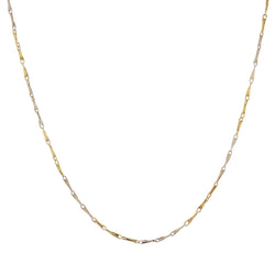 Chaîne ANCIENNE Maille agrafe en or jaune - Castafiore