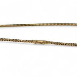 Chaine en maille "Palmier" en or jaune - Castafiore