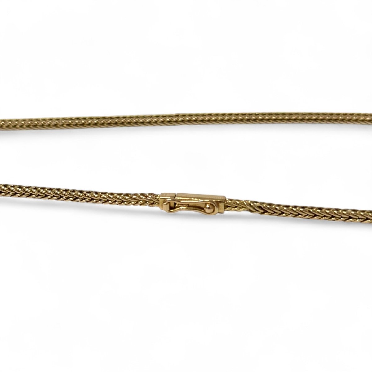 Chaine en maille "Palmier" en or jaune - Castafiore