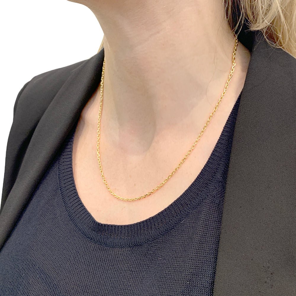 Chaîne en or jaune. - Castafiore