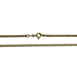 Chaine en or jaune, maille gourmette - Castafiore