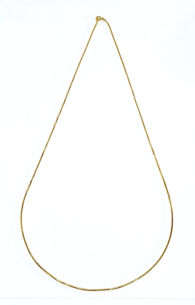 Chaîne En or mailles vénitiennes - Castafiore