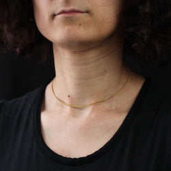 Chaine gourmette or jaune - Castafiore