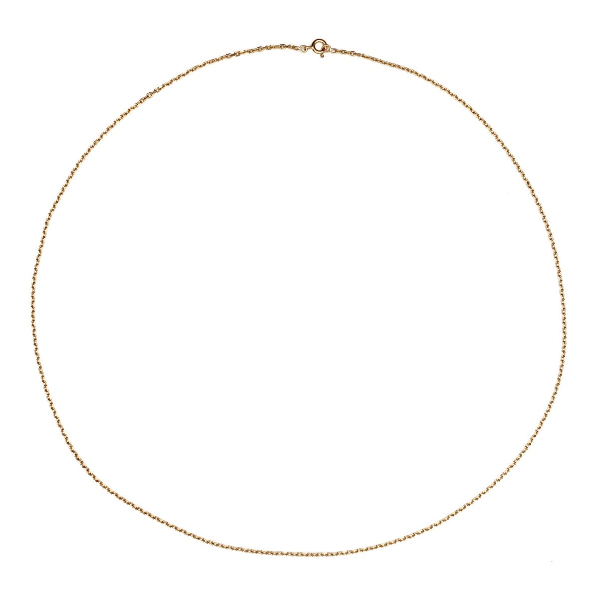 Chaine maille forçat en or jaune - Castafiore