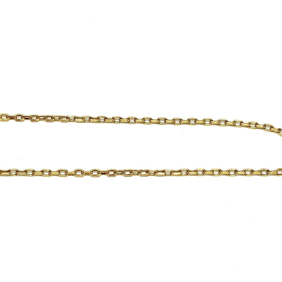 Chaîne Maille forçat en or jaune - Castafiore