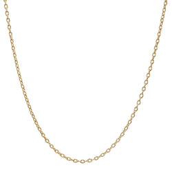 Chaîne maille forçat en or jaune - Castafiore