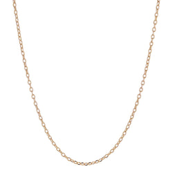 Chaine maille forçat en or rose - Castafiore