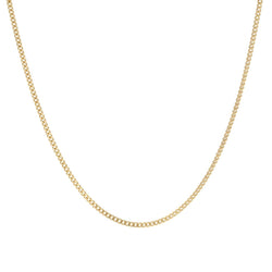 Chaîne maille gourmette en or jaune - Castafiore