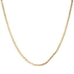 Chaine maille jaseron en or jaune - Castafiore