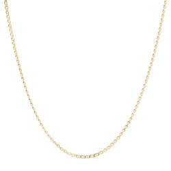 Chaine maille marine en or jaune - Castafiore