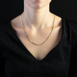 Chaine maille Y en or jaune - Castafiore