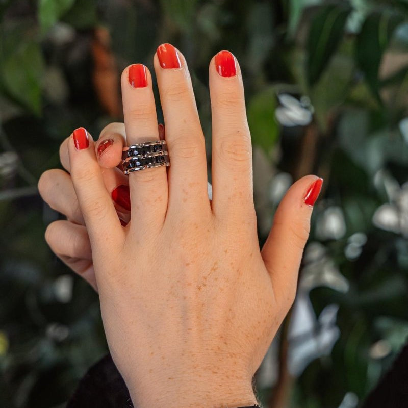 Chanel Bague Ultra Or blanc - Castafiore