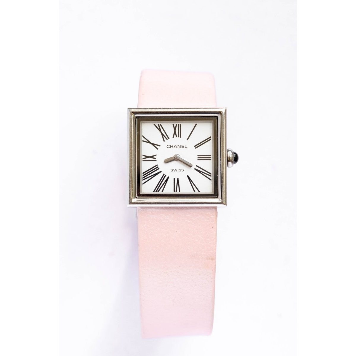 Montre CHANEL Chanel Mademoiselle en acier et cuir