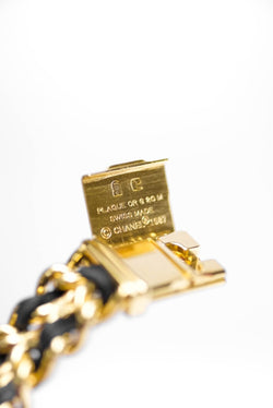 Chanel Première - Plaquée or & cuir - L - Castafiore