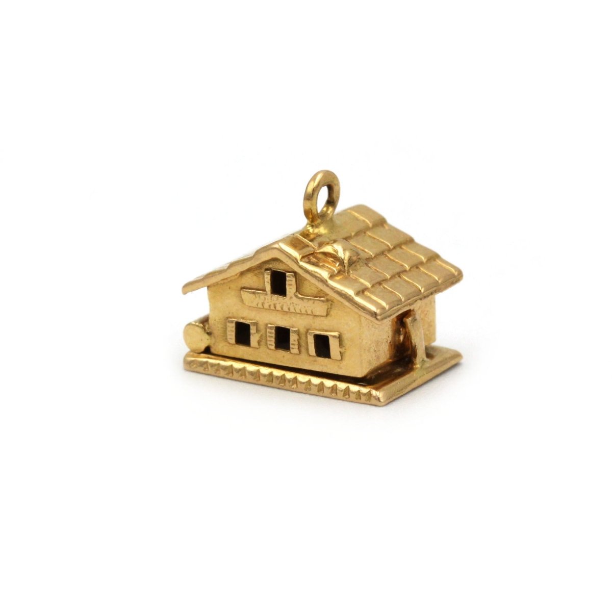 Charm Maison - Or jaune & Résine - Castafiore