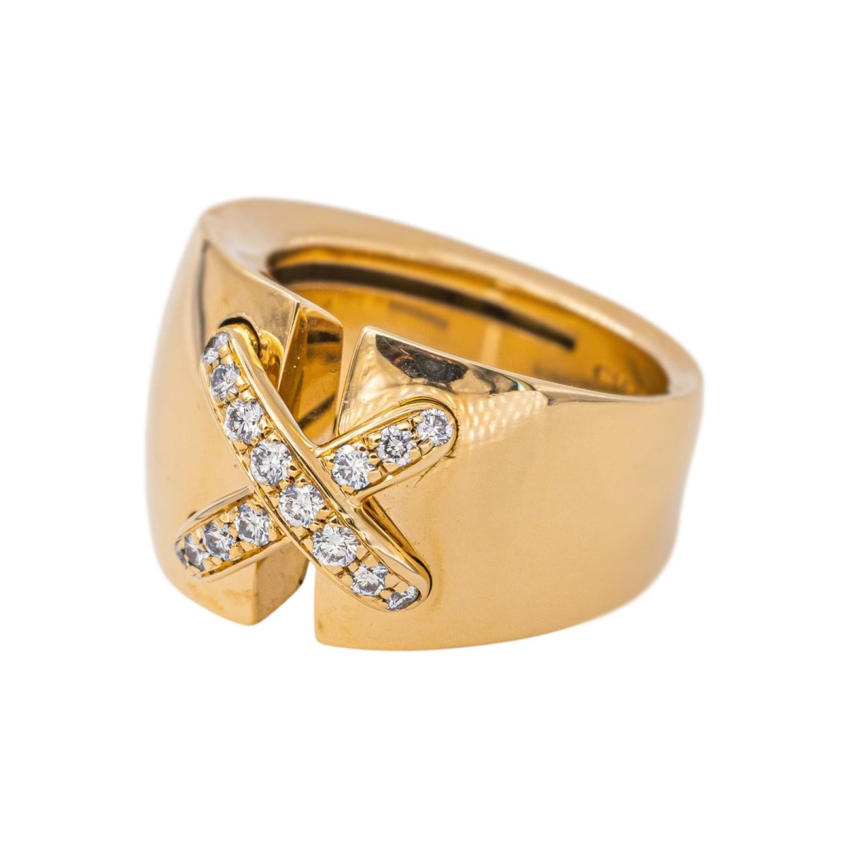 Chaumet Bague Jeux de Liens Or jaune Diamant - Castafiore