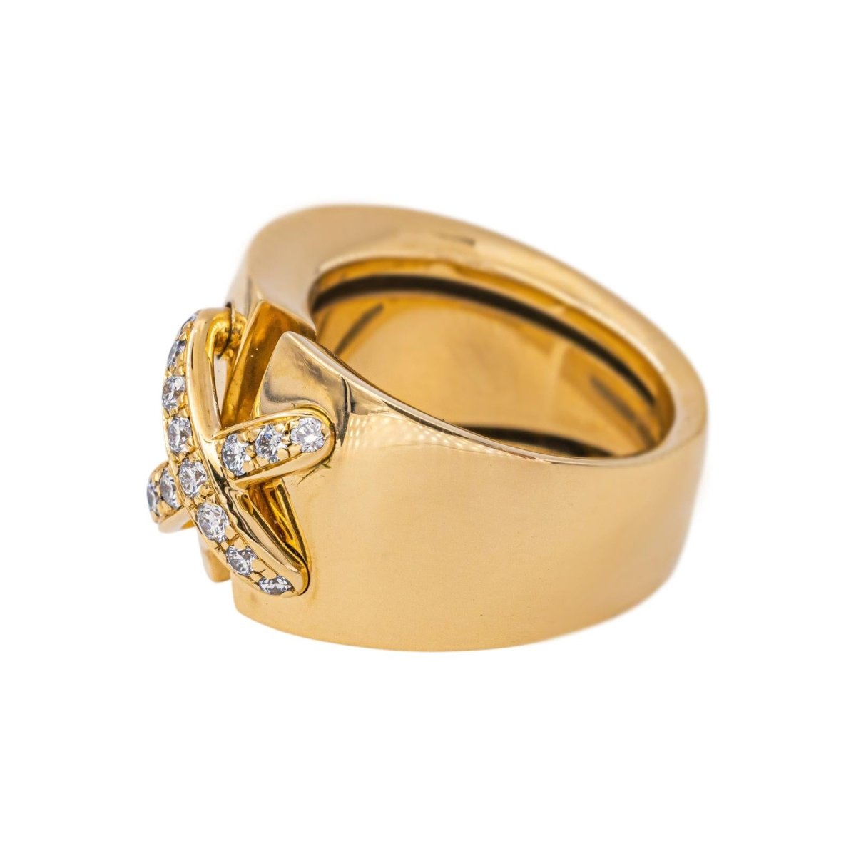 Chaumet Bague Jeux de Liens Or jaune Diamant - Castafiore