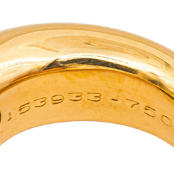 Chaumet Bague Jonc Or jaune Saphir Violet - Castafiore