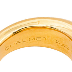 Chaumet Bague Jonc Or jaune Saphir Violet - Castafiore