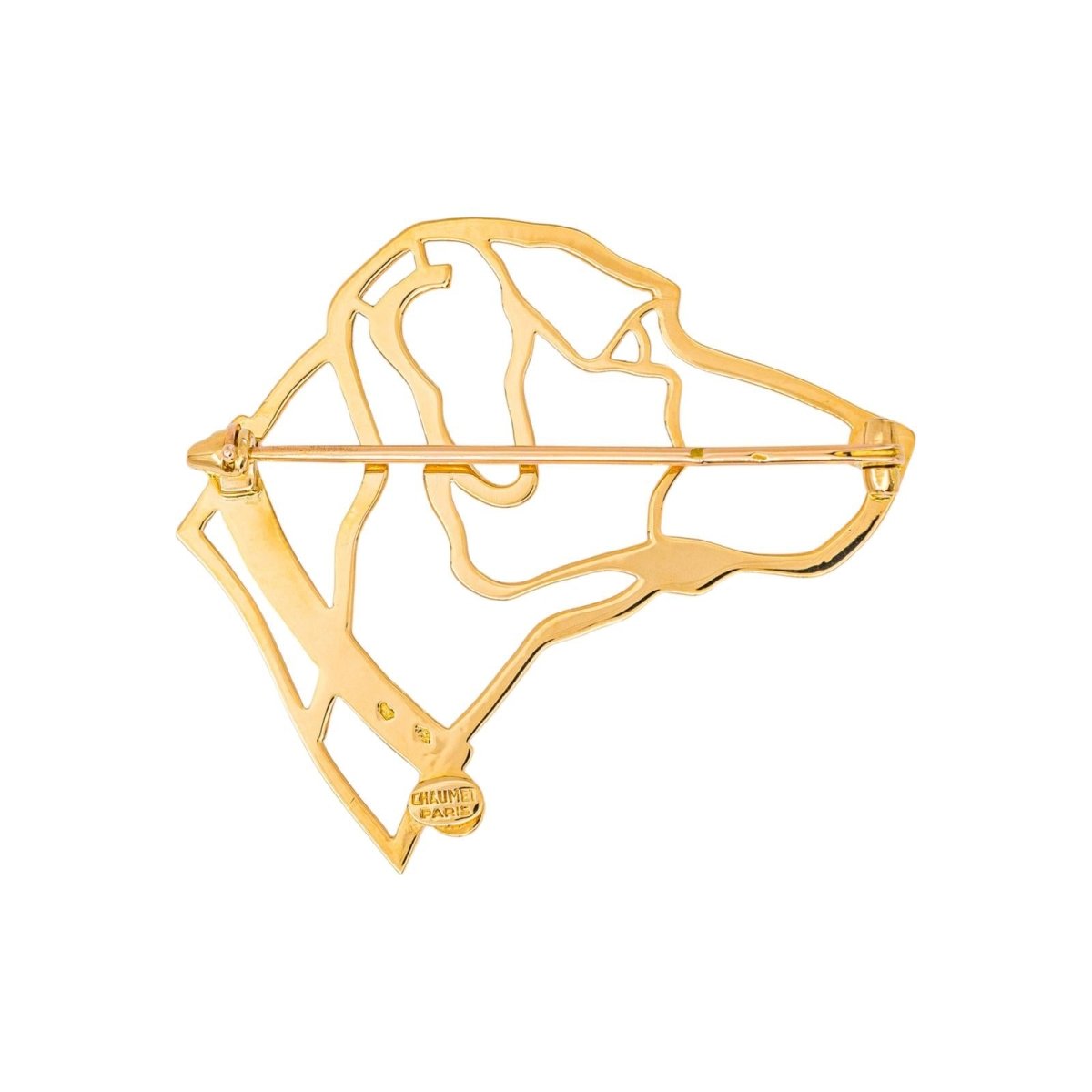 Chaumet Broche Chien Or jaune - Castafiore